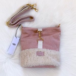 UGG Emalyn Bucket Sheepskin Crossbody/Backpack Bag